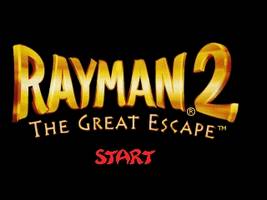 Rayman 2 - The Great Escape Title Screen